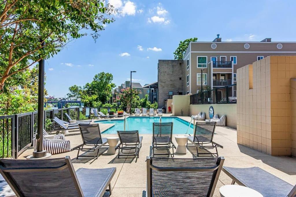 Downtown Nashville Riverfront Condo Bagian luar foto